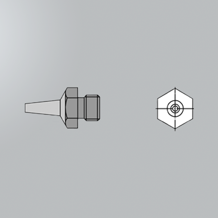 R04 - Round Hot Air Nozzle  R04 - Round Hot Air Nozzle